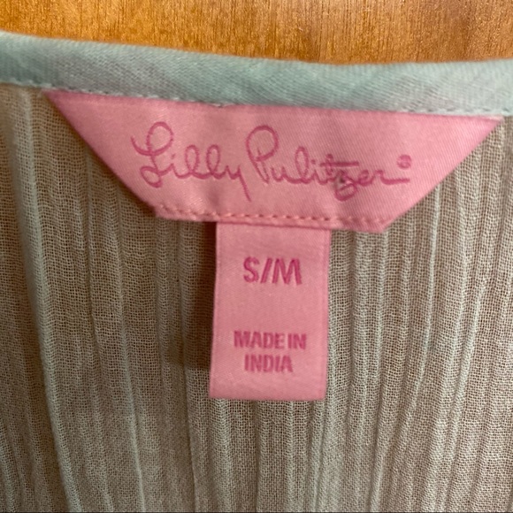 Lilly Pulitzer Sydney Caftan in Pool Blue - Picture 5 of 11